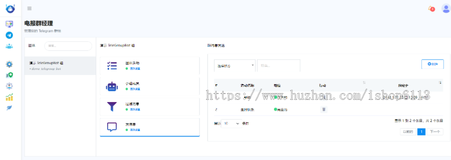 Telegram群组机器人/Telegram机器人/Telegram消息机器人/Telegram群管机器人