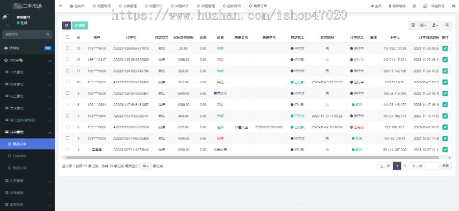 2026亲测二手交易平台|二手小程序|仿闲鱼|论坛|闲置交易|二手商城系统源码