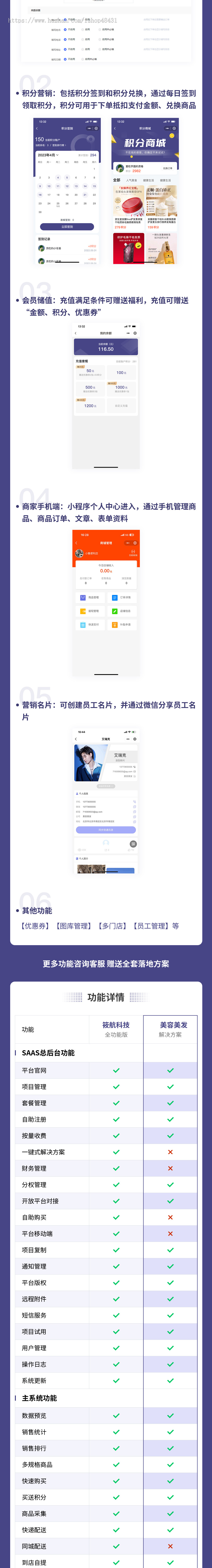 美容美发小程序代制作指导上线运营SAAS账号部署