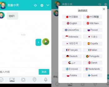 AI智能客服系统多种国际语言实时翻译机器人自动回复