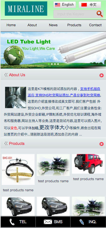 外贸网站 灯具电器车辆 通用网站 响应式外贸模板源码下载模板下载自适应