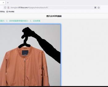 图片去水印|瑕疵|杂物网站源码