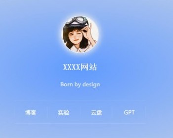 一款简洁动态雨滴玻璃掉落个人主页源码