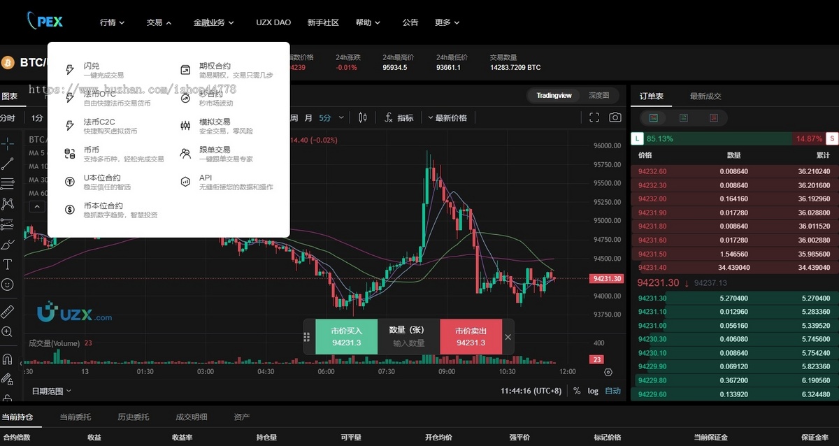 2025数字交易所源码全功能,U本/币本/币币/跟单/模拟交易/双端APP/PC客户端/独立H5