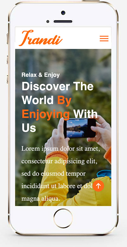 推荐 (自适应手机版)旅行观光服务网站模板 HTML5前端静态网站源码