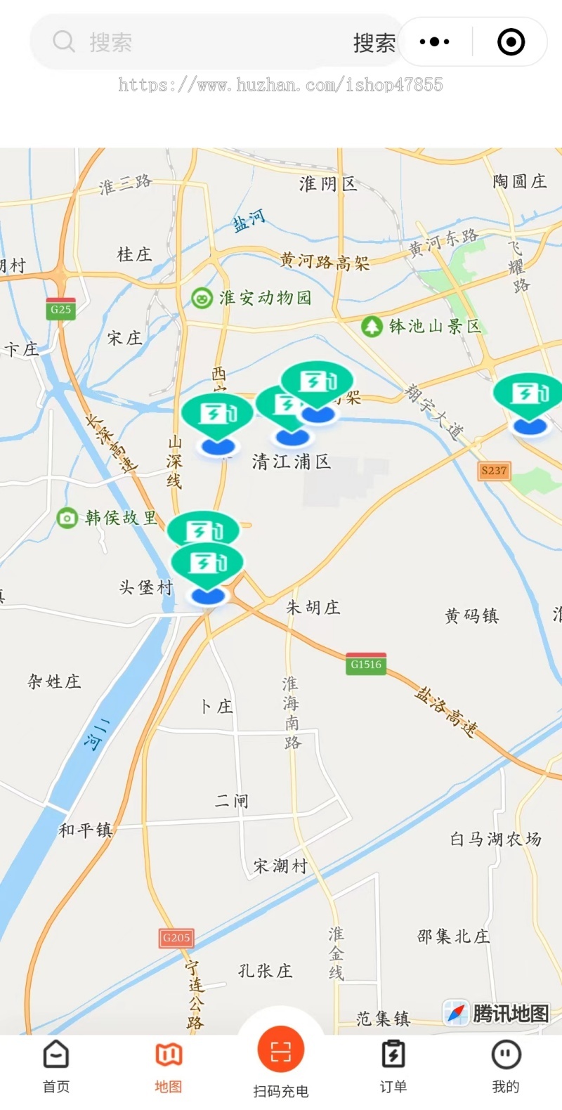 共享充电桩小程序源码汽车充电桩系统电动车充电桩微信小程序小区充电桩系统