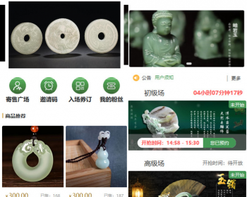 全民竞拍寄卖分销管理商城