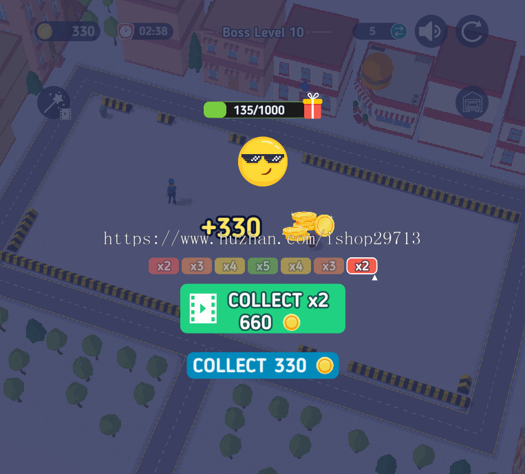 HTML5休闲小游戏《挪车》带广告接口