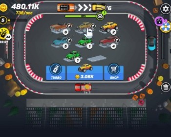 HTML5休闲小游戏《合成跑车》带广告接口