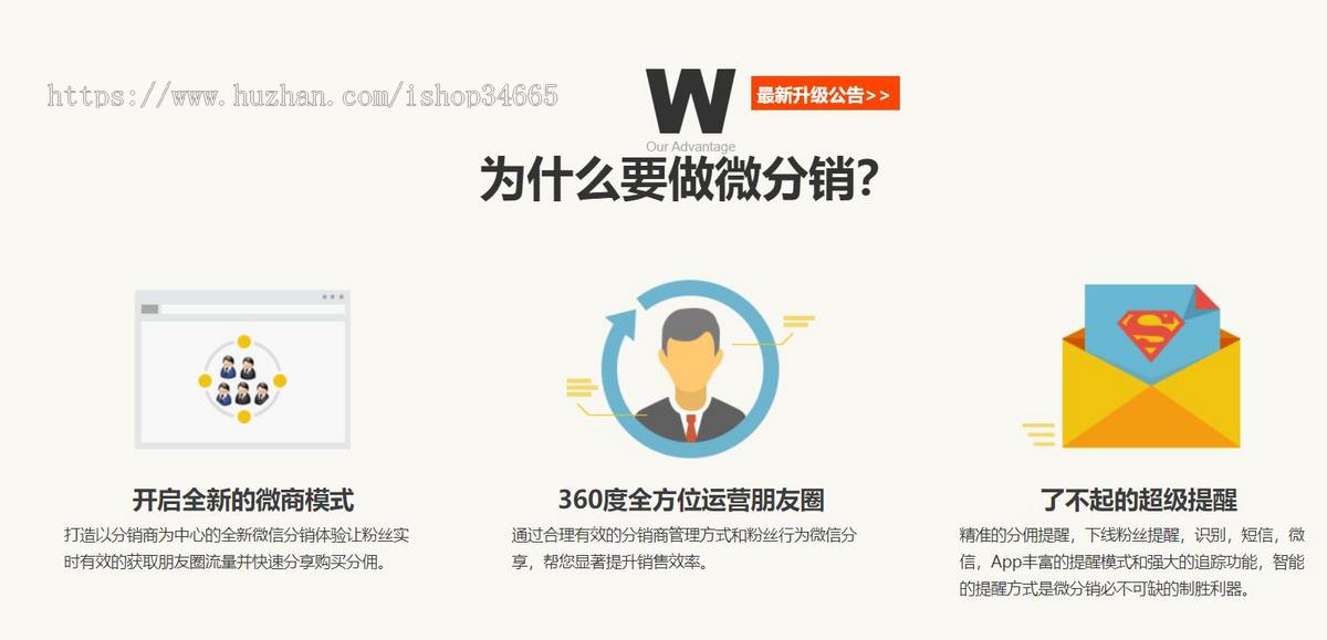 微分销官网展示模板html整站