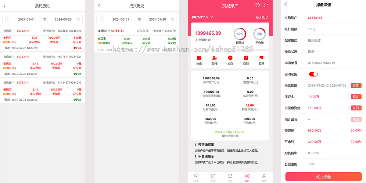 2025 TP6新版股票配资系统 一到十倍配资 实时K线图 A股 港股交易 多子账户建仓