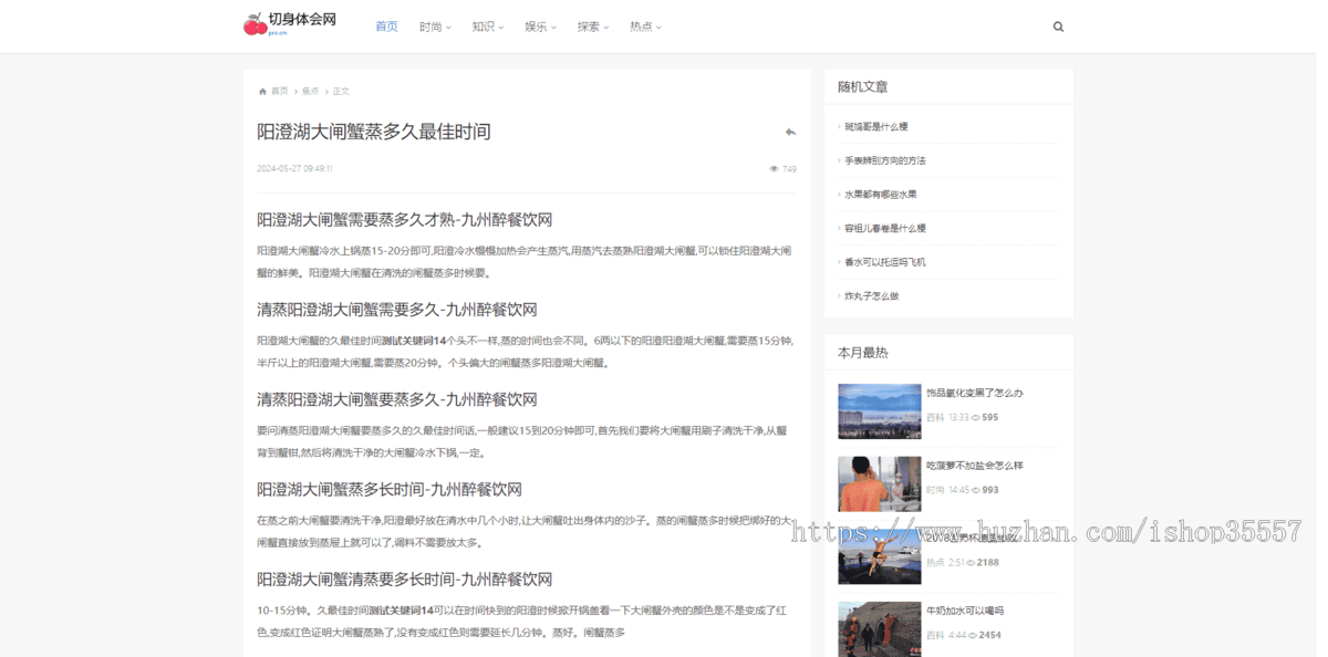 小旋风蜘蛛池新闻资讯模板 自适应MIP博客模板 xxfseo白色001