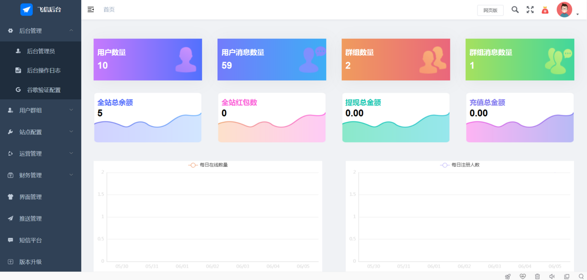 风车IM/聊天软件/即时通讯/已读未读/社交软件/群聊/H5聊天系统/交友源码