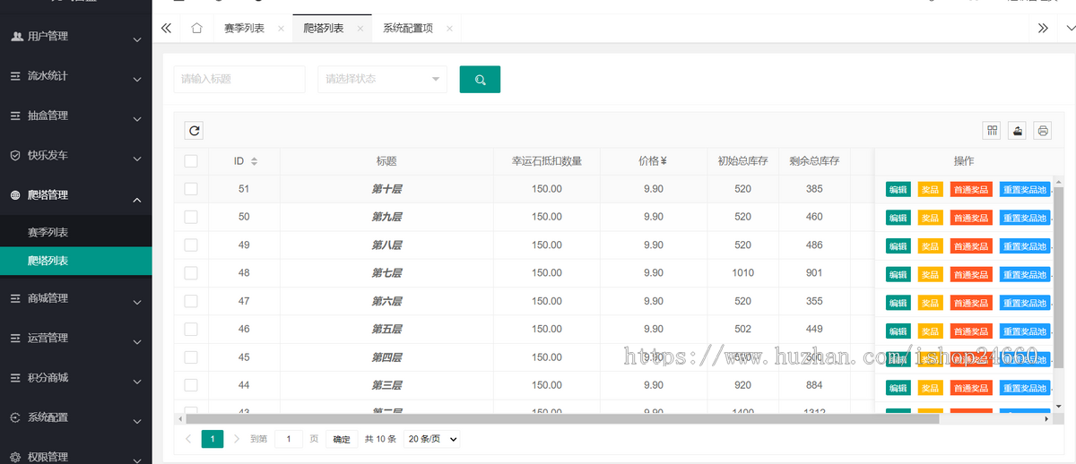 正版盲盒一番赏V16, 打拳/发车/爬塔玩法, 数字藏品商城小程序源码, 支持易支付, 支持定制