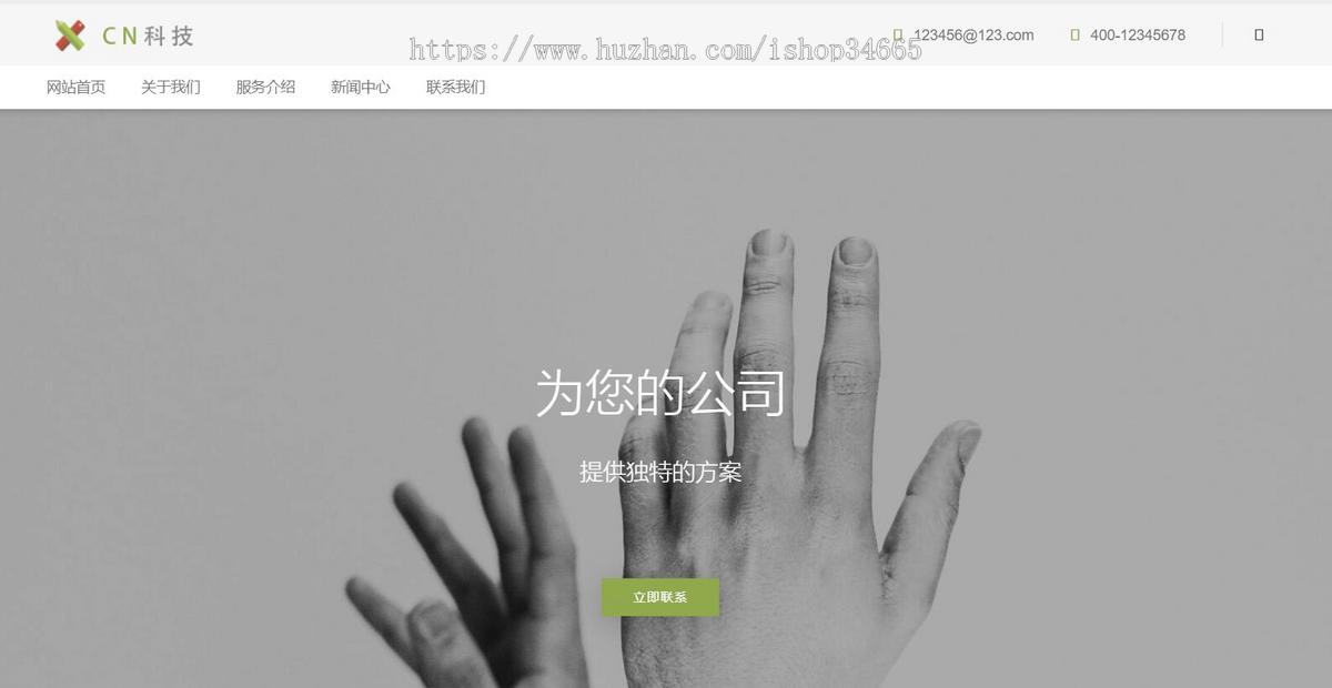 网站建设网站营销网站静态HTML模板