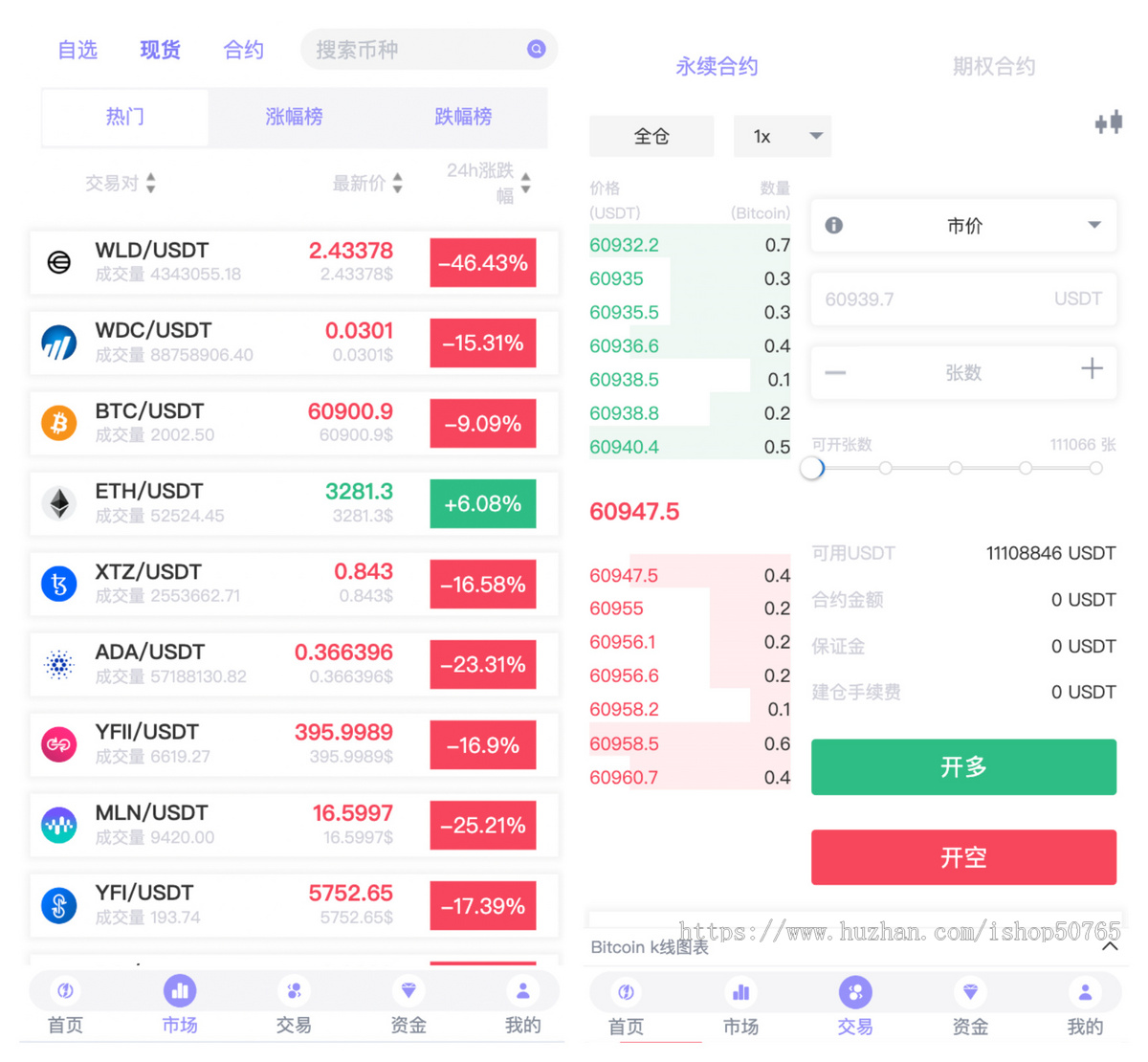海外多语言区块链|永续|U本位|多风格交易所
