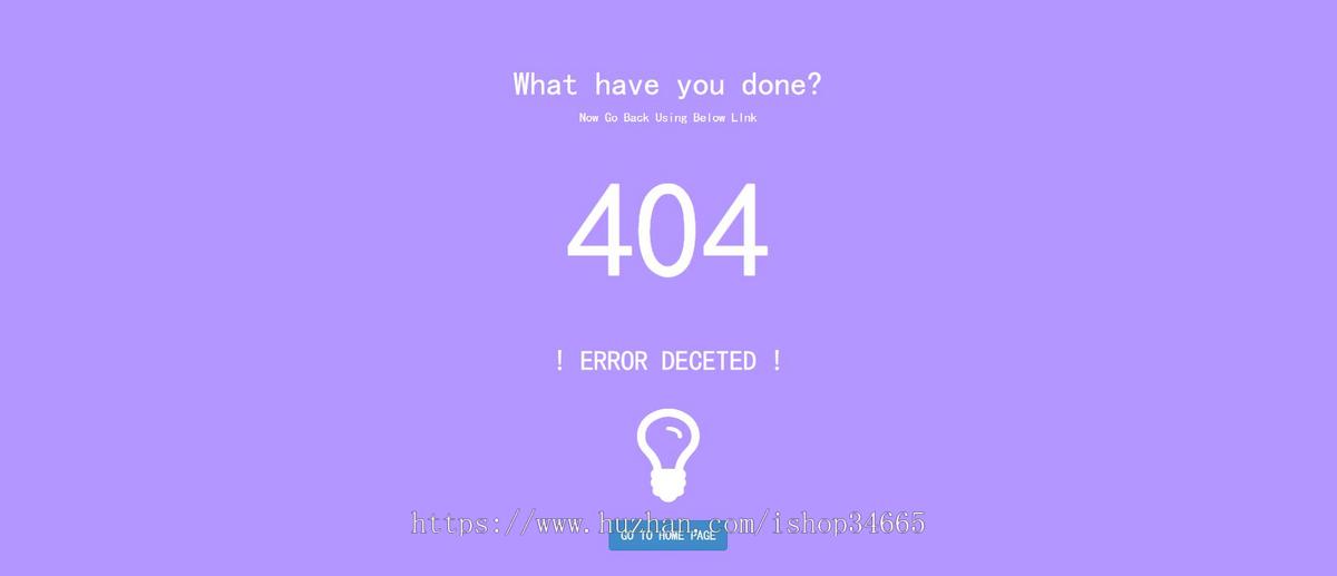 英文404错误页html5模板下载错误页404