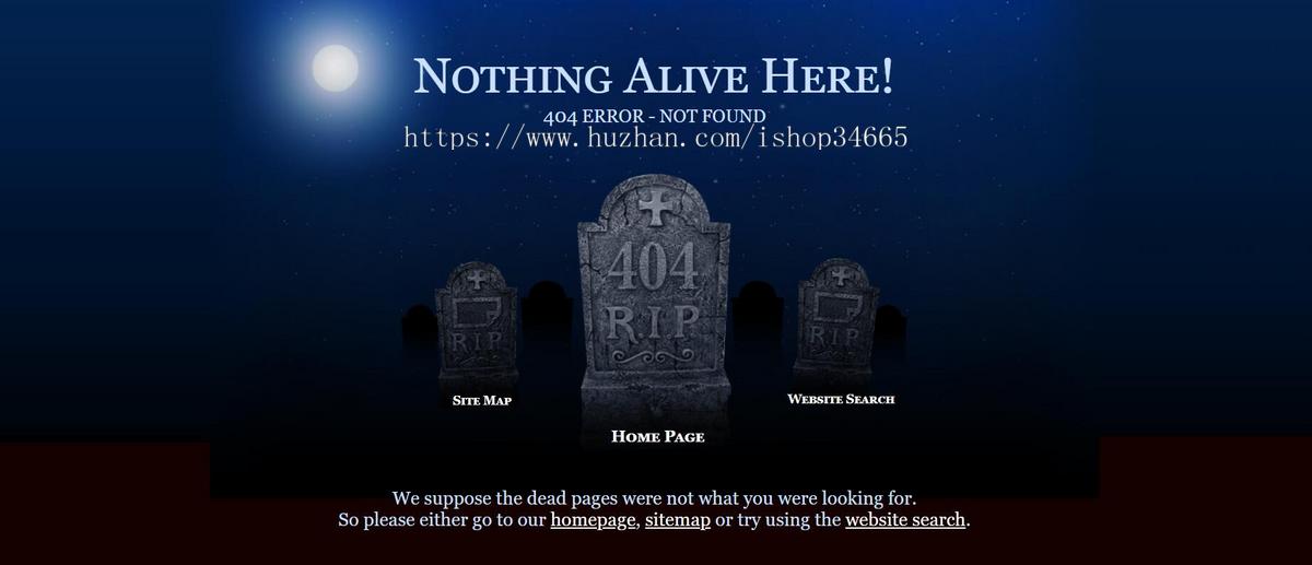 英文404错误页网页模板02_404蓝色个性整体色引导中转