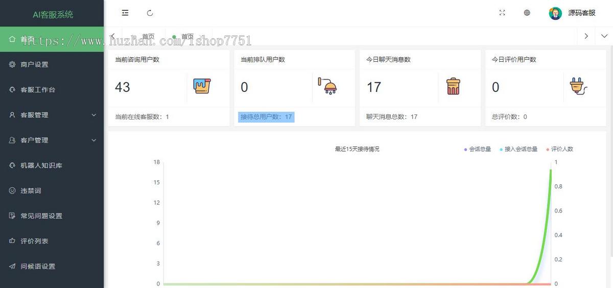 Thinkphp开发多语言外贸客服系统/小坏AI客服/无限坐席/微信公众号客服系统开源版