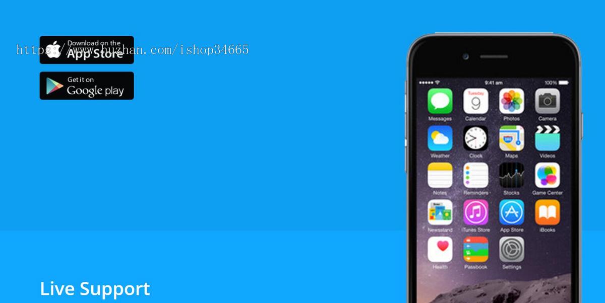 APP应用设计制作公司网页模板_应用app安卓ios设计单页响应式模板