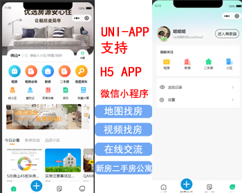 公寓新房二手房房屋出租出售预约系统