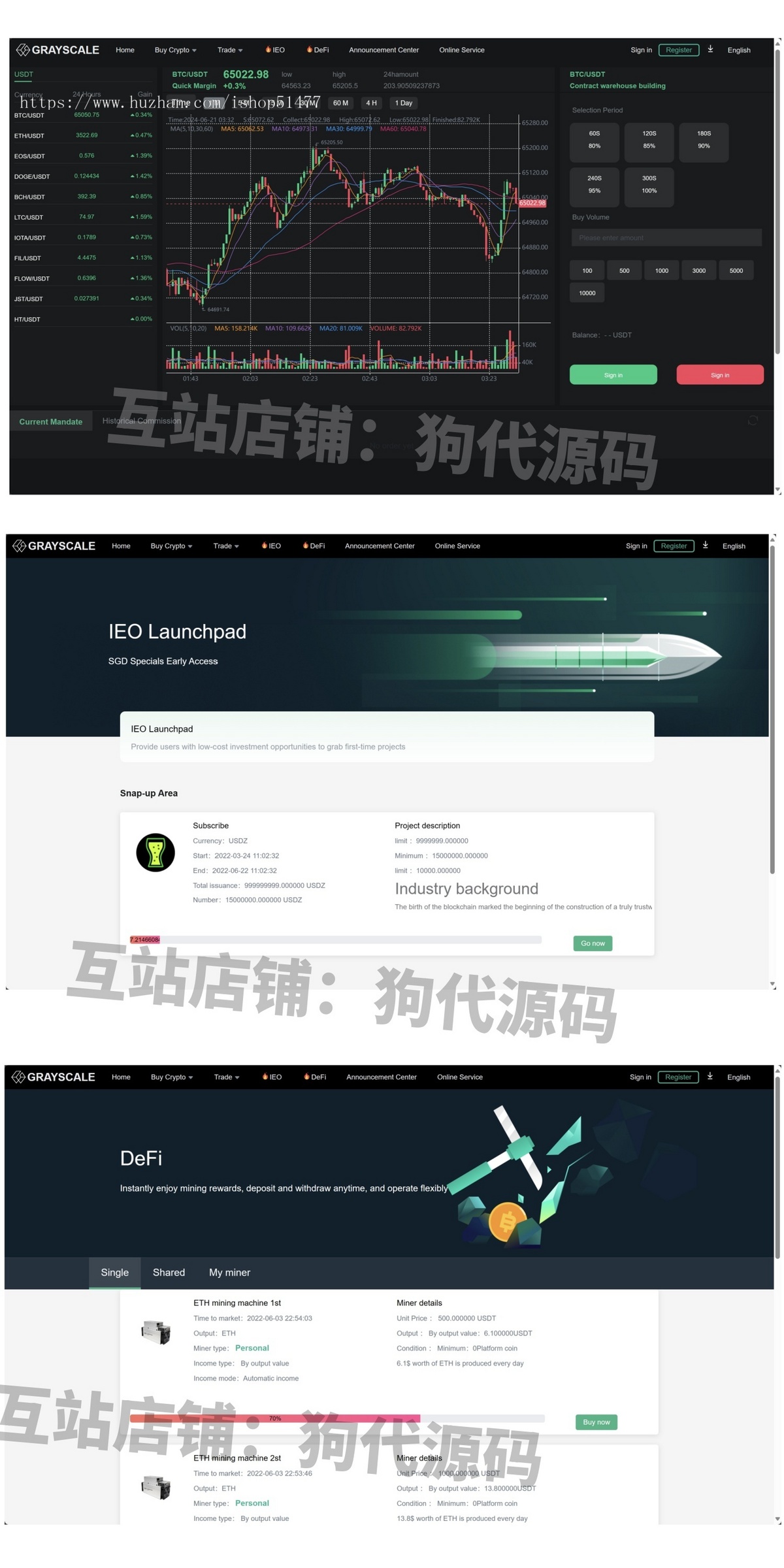 运营版多国语言区块链交易所|USDT/ETH/BTC/C2C/24小时行情/免费搭建/新币申购/新版本