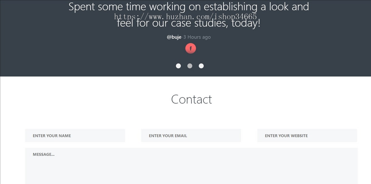 带邮件订阅设计企业模板是一款适合手机应用APP