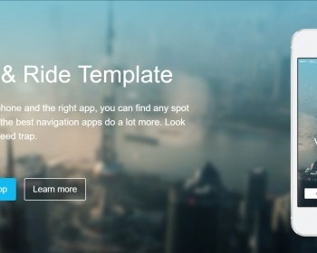 旅行手机APP应用企业官网html5模板