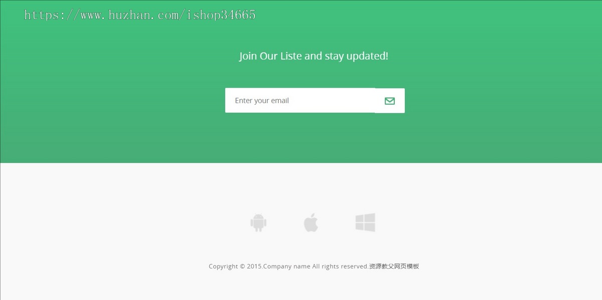绿色拍照应用CSS3模板拍照相关的APP官网网站模板