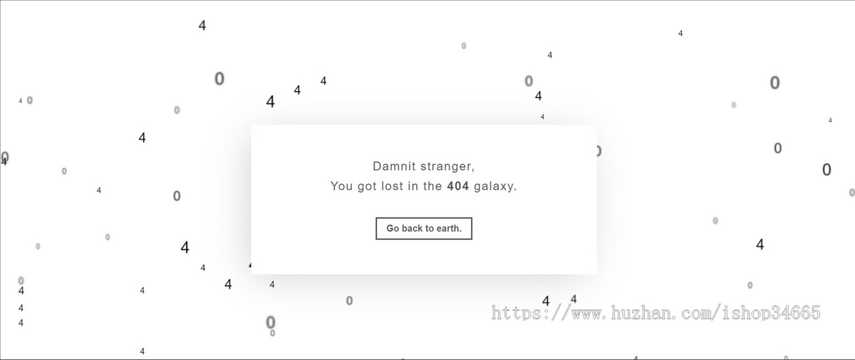 25款珍藏404网页源码/18-galaxy-not-found