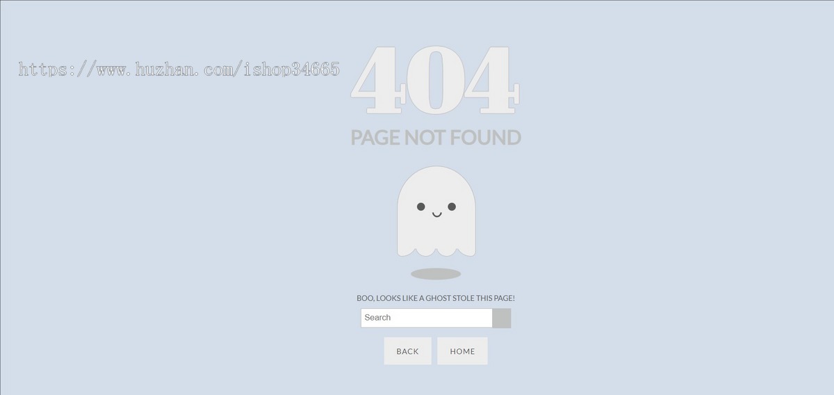 25款珍藏404网页源码/20-ghost-404