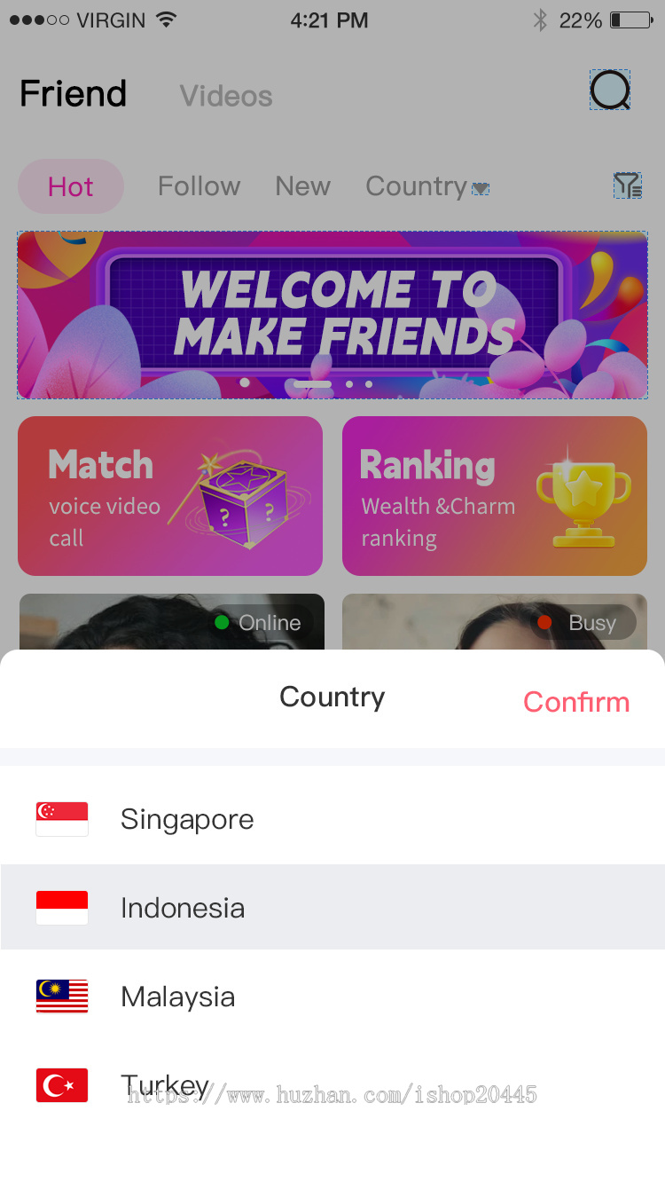 海外1v1DatingAPP源码国际版聊天交友平台定制chamet、MatchPub、Aveola、Tigo