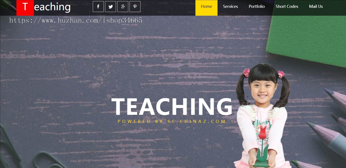 国际婴幼儿启育机构html模板