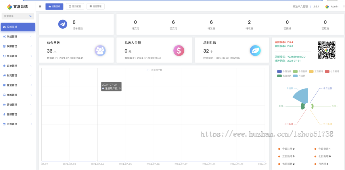 一番赏盲盒商城app盲盒小程序回收系统抽盒系统源码部署