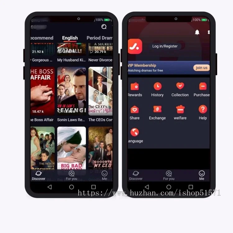 海外短剧app系统开发多语言分销看剧h5软件定制源码交付包上架