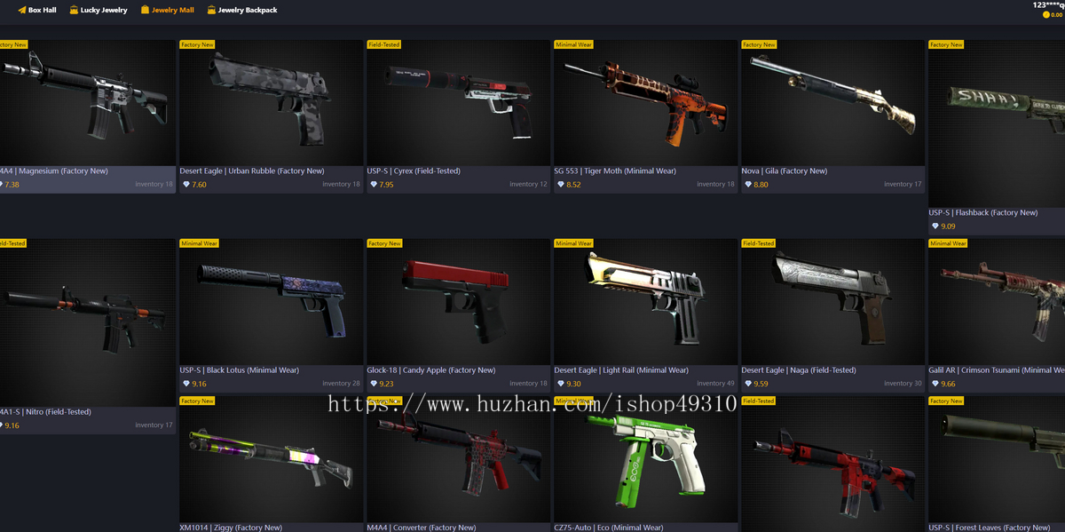 二开英文版本csgo开箱网站源码PC端游戏开箱网源码csgo开箱开饰品开皮肤盲盒网站全