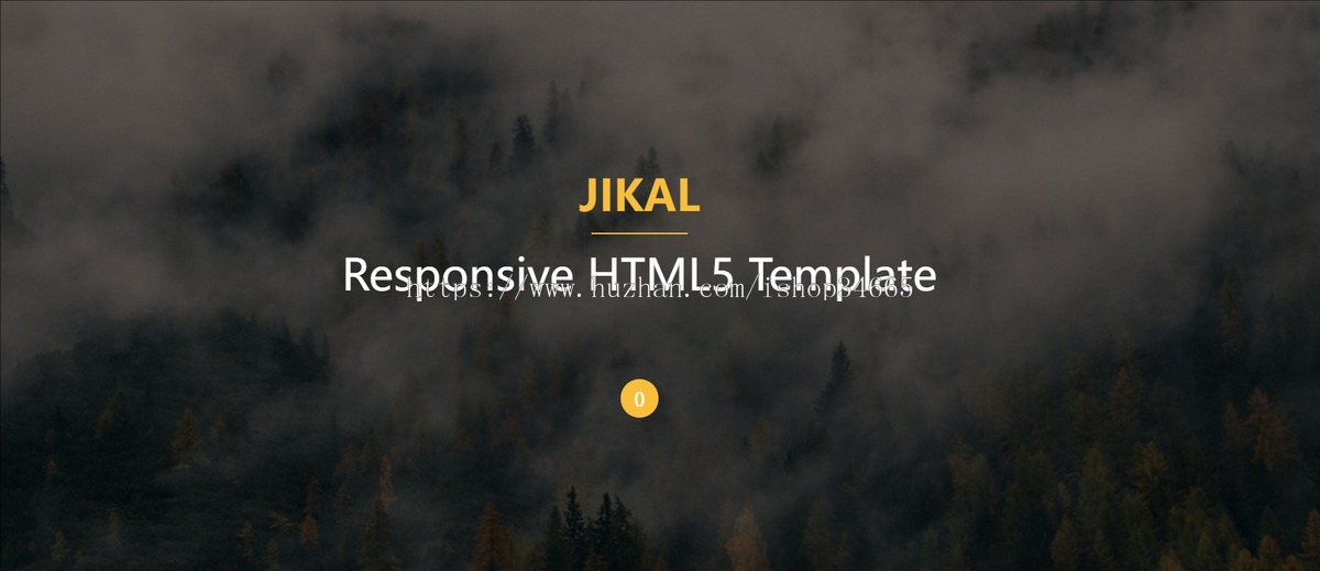 UI插画设计师html5模板