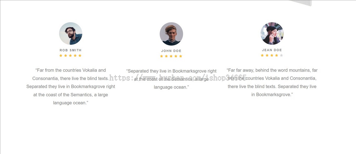 eBook书店好书推介响应式网页模板