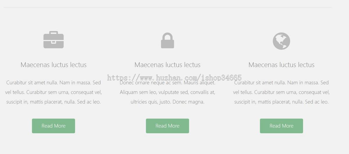 宽屏大气HTML5企业模板