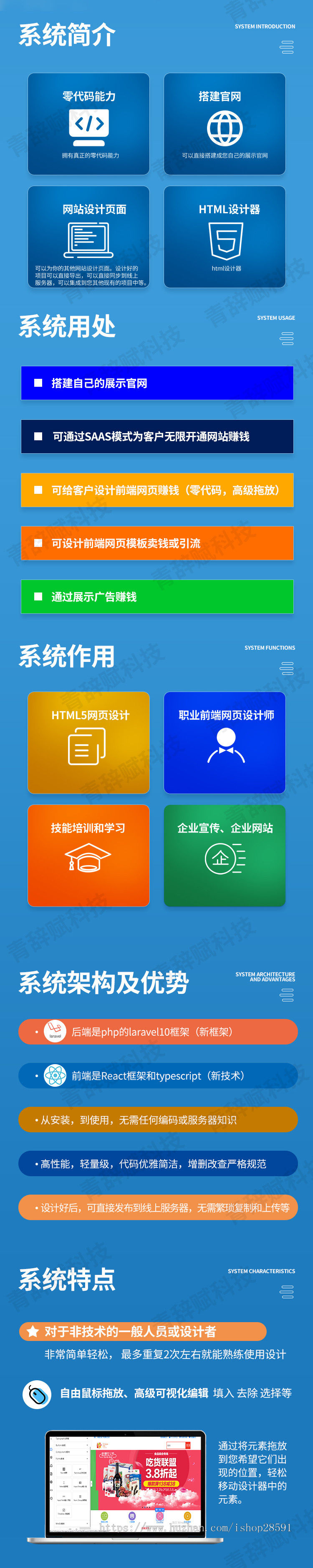 CFWDCMS页面html设计器