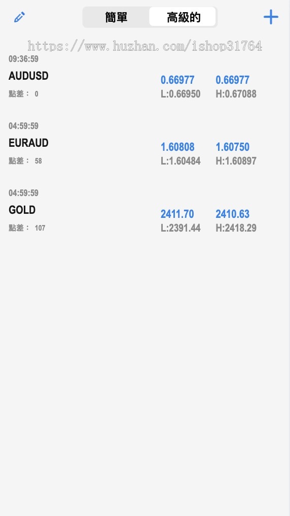外汇交易 实时行情 模拟盘 MetaTrader4 交易所 MT4
