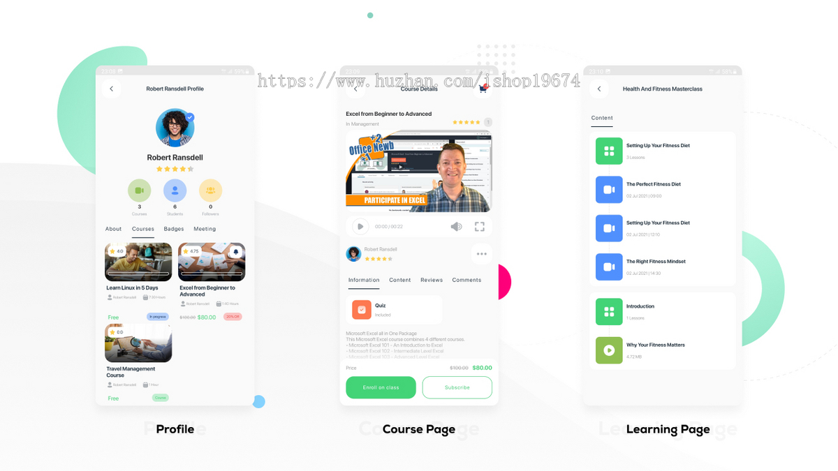 国外多语言在线教育视频APP源码知识付费系统APP源码网络课程APP