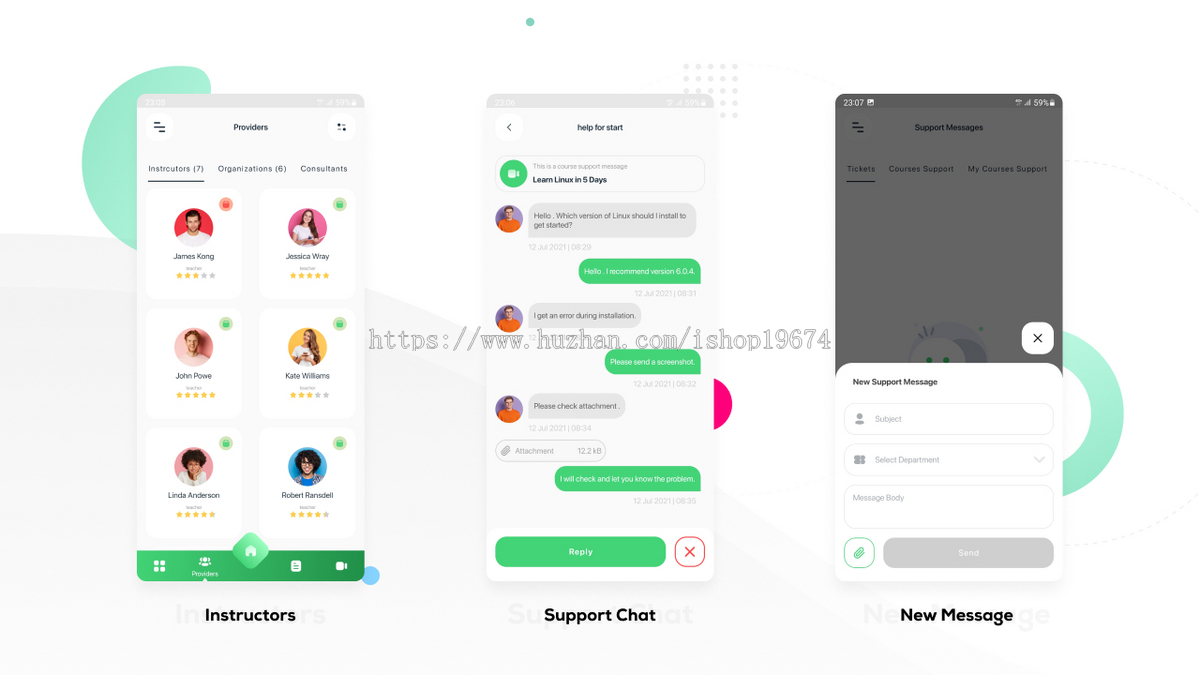 国外多语言在线教育视频APP源码知识付费系统APP源码网络课程APP