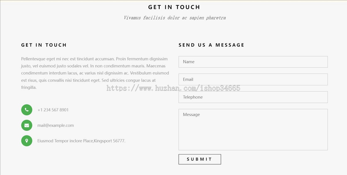 银行理财HTML5网站模板