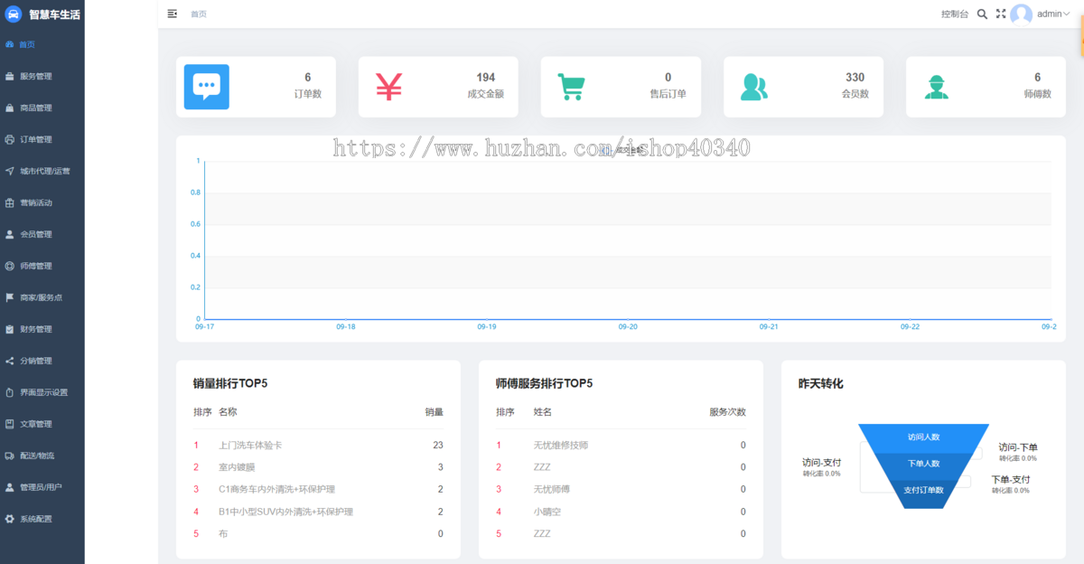 预约上门洗车小程序汽配商城系统开发上门洗车保养系统开发小程序