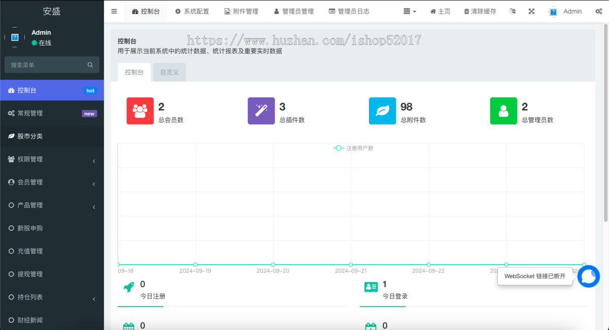 【公司运营版】倾心打造 台湾股票配资源码/股票系统/申购折扣/交易系统