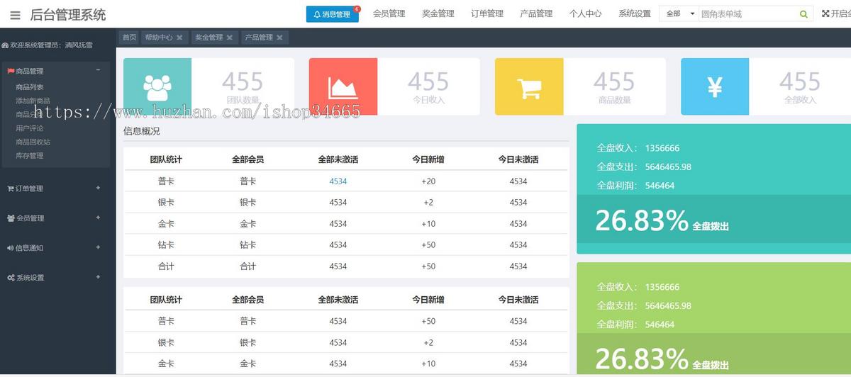 Amaze_UI_Admin后台管理系统模板