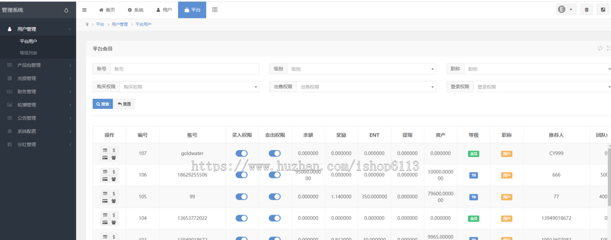 理财返利适用各行业投资海外项目投资金融源码/理财系统每日返利资金投资金融