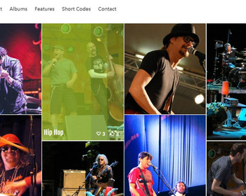 音乐生活娱乐网站html5模板