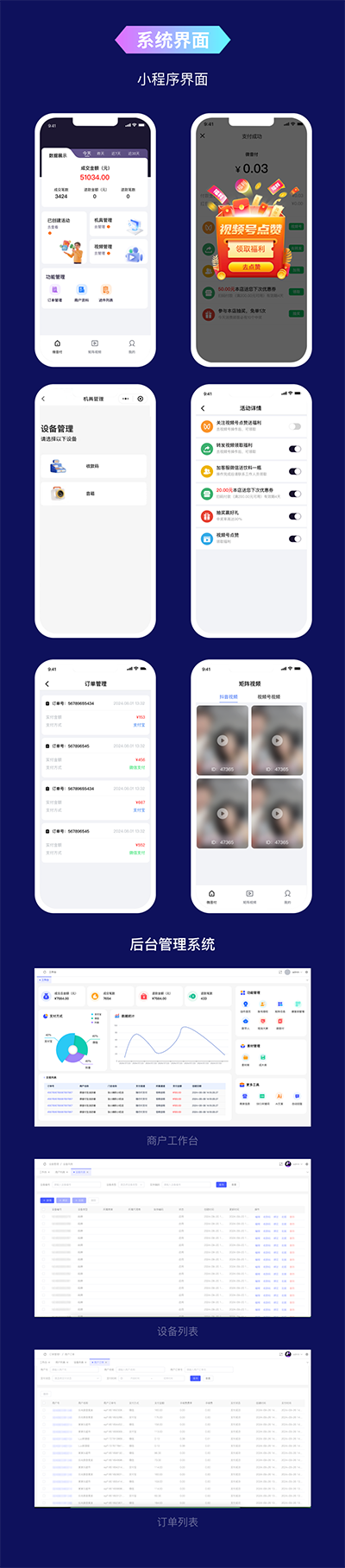 代理版视频号微信抖音扫码支付霸屏短视频获客推广一键转发视频优惠券自动带商家定位